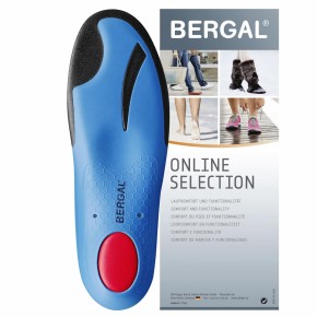 2 Paar Bergal Soft Motion - Fußbett für Sport und Alltag Gr. 41